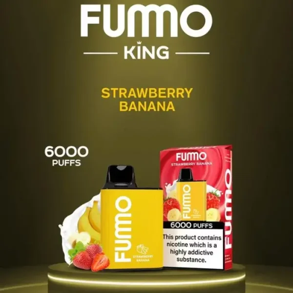 Fummo-King-6000-Puffs-Strawberry-Banana