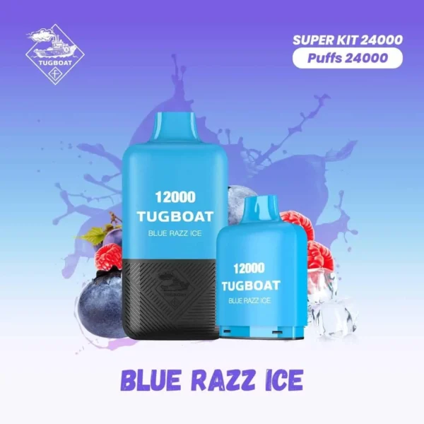 Tugboat-Super-Kit-24000-Puffs-Blue-Razz-Ice