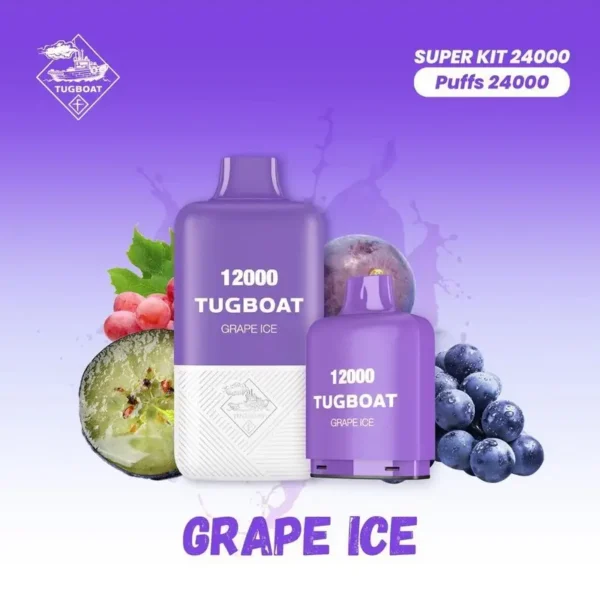 Tugboat-Super-Kit-24000-Puffs-Grape-Ice