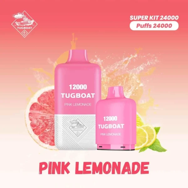 Tugboat-Super-Kit-24000-Puffs-Pink-Lemonade