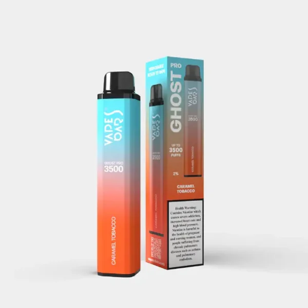 Vapes-Bars-Ghost-Pro-3500-Puffs-Caramel-Tobacco