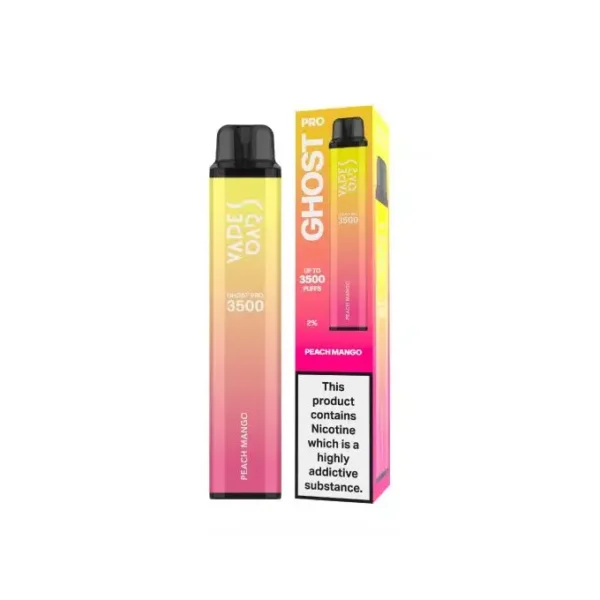 Vapes-Bars-Ghost-Pro-3500-Puffs-Peach-Mango