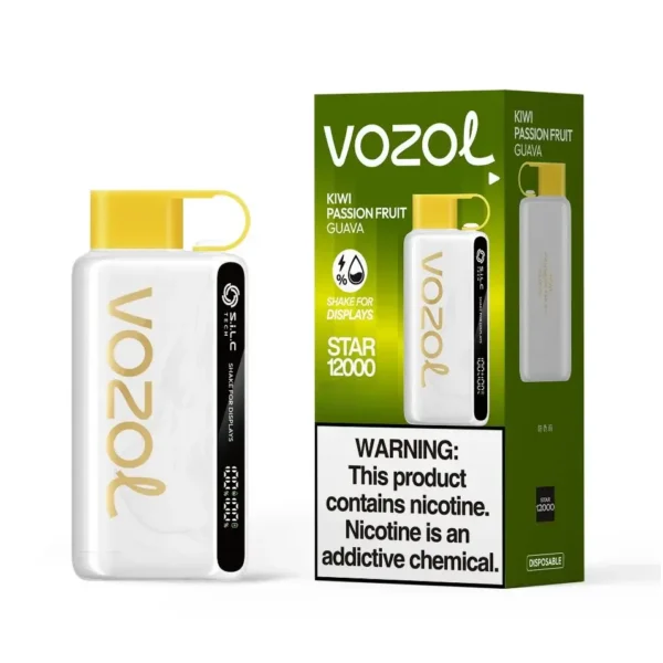 Vozol-Star-12000-Puffs-Kiwi-Passion-Fruit-Guava