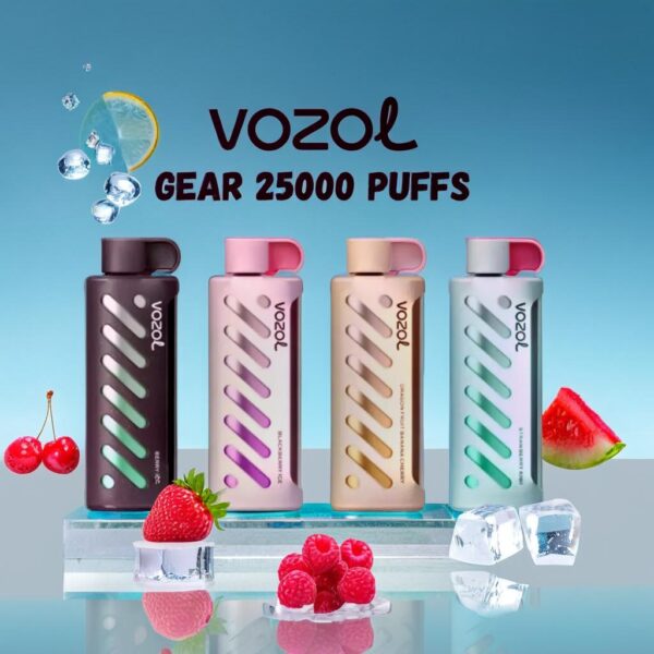 VOZOL Gear Shisha 25000 puffs Dual Mode 5MG Nicotine