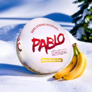 Pablo Nicotine Pouches Banana Ice 50mg - Buy in UAE