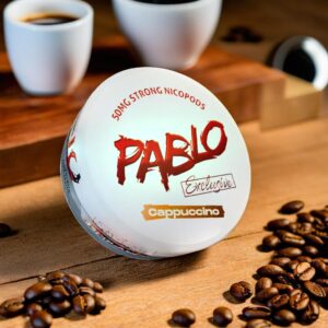 Pablo Nicotine Pouches – Cappuccino Flavor with 50mg Strength