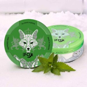 "White Fox Peppered Mint – Strong & Refreshing