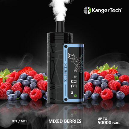 KangerTech Subox 50000 Puffs Vape – Dubai’s Ultimate Disposable