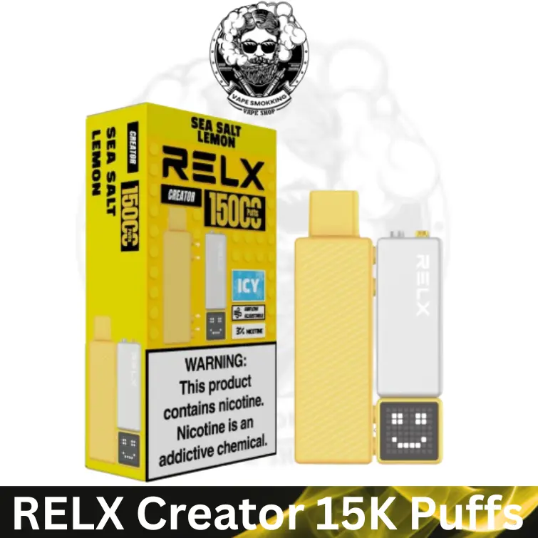 RELX Creator Starter Kit Dubai 15000 Puffs Pod System